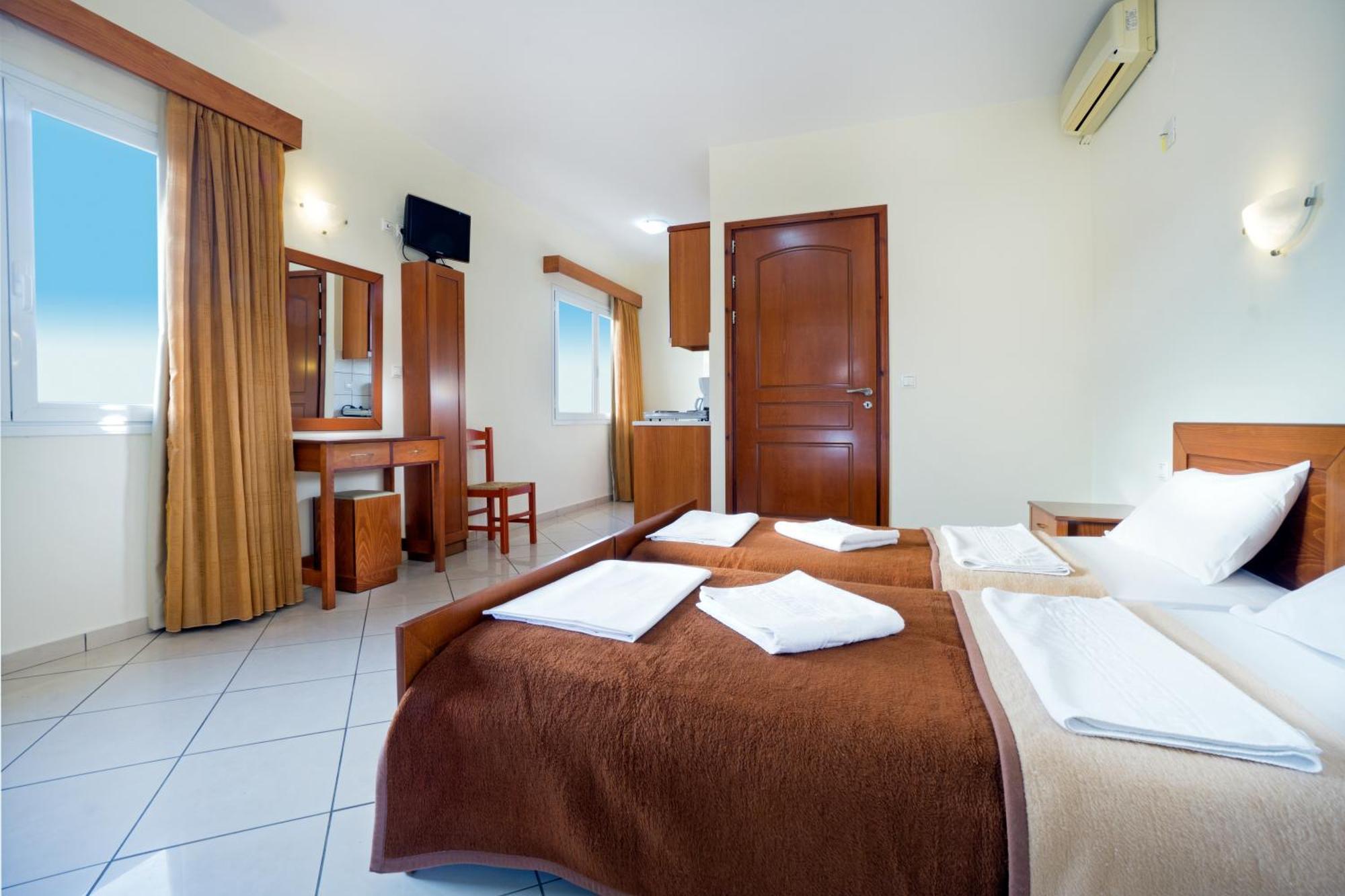 Aparthotel Georgina Agia Marina Exterior foto
